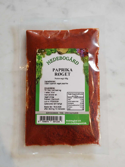 Røget paprika - Hedebogaard