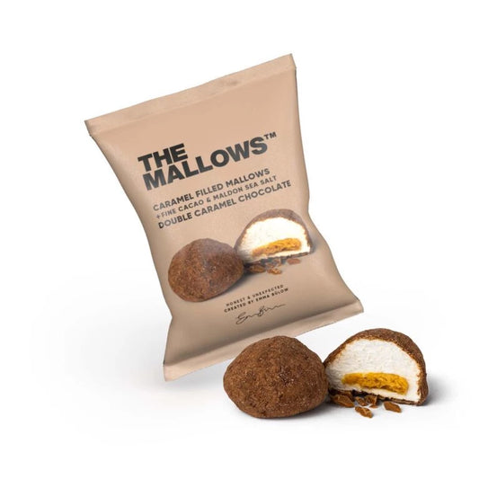 CARAMEL FILLED MALLOWS + DOUBLE CARAMEL CHOCOLATE