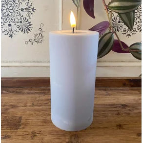 Udendørs Støvet Blå LED Lys - 7,5x15 cm