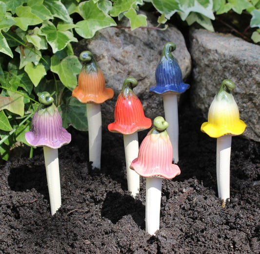 Klokkeblomst på stick