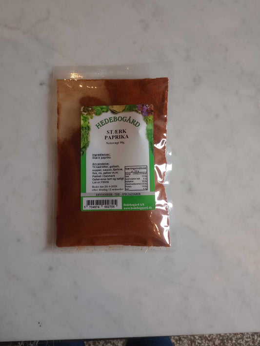 Stærk paprika - Hedebogaard