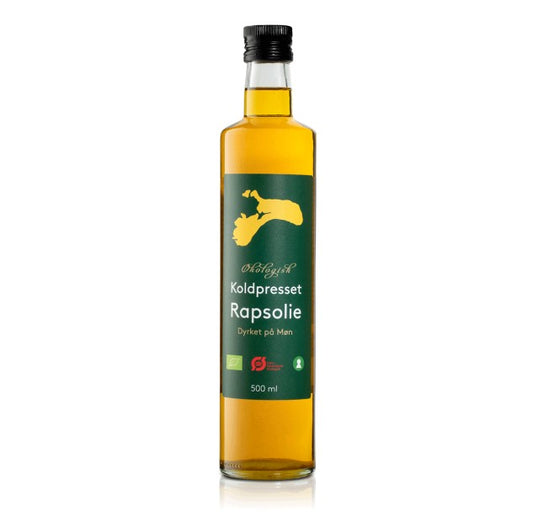 Økologisk koldpresset rapsolie