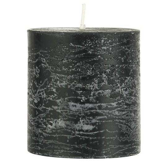 Rustikbloklys, sort H: 7,5