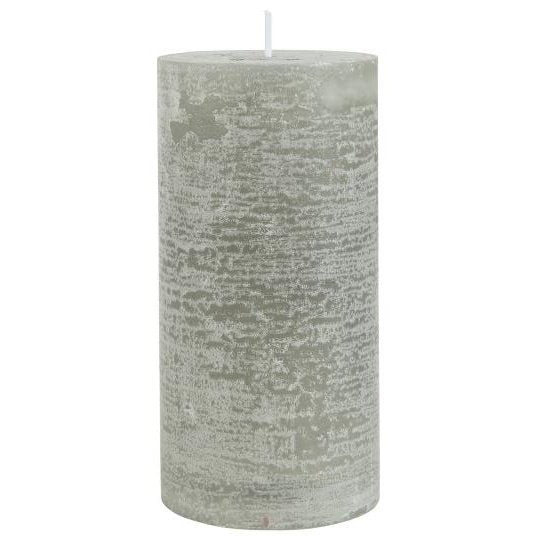 Rustikbloklys, lysegrå H: 14