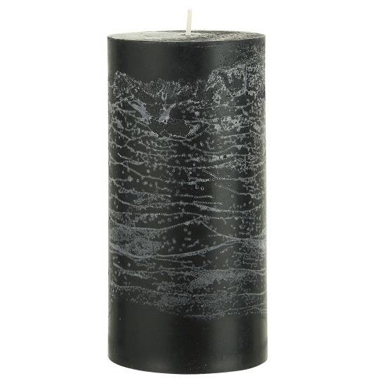 Rustikbloklys, sort H: 14