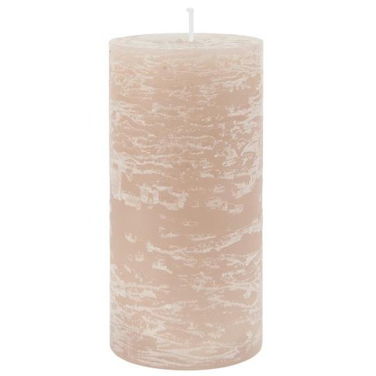 Rustikbloklys, rosa H: 14