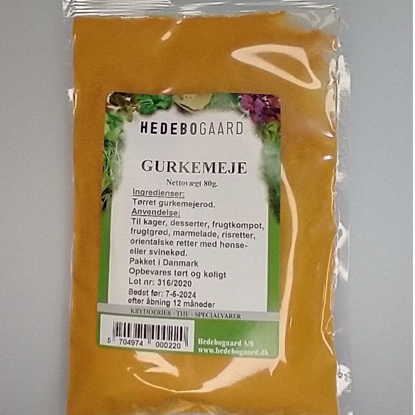 Hedebogaard - Gurkemeje