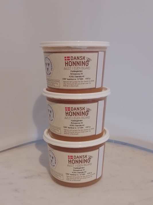 Sensommerhonning, 3 stk á 450g