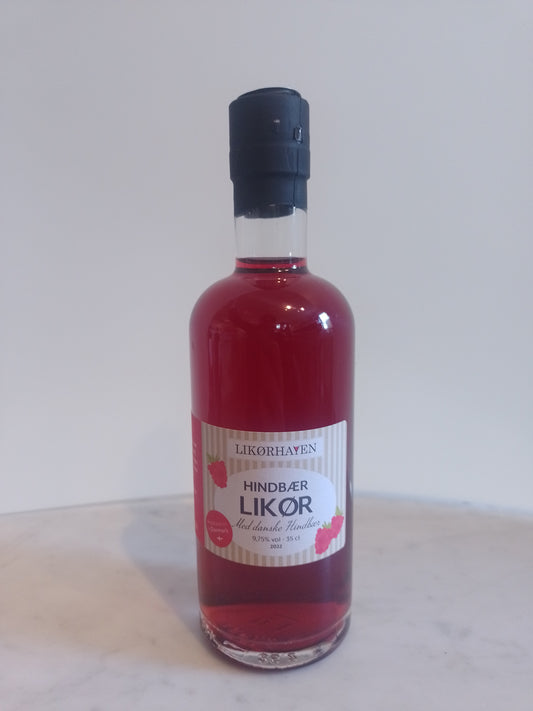 Hindbær likør - Likørhaven
