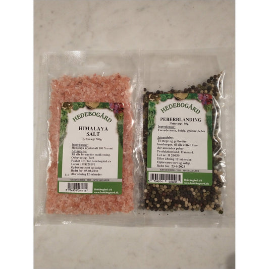 Hedebogaard Himalayasalt grov & Peberblanding hel