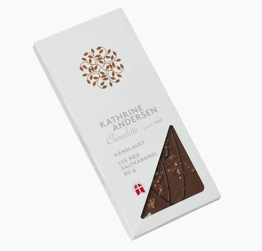 Lys med saltkaramel