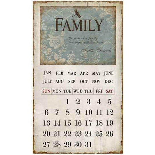 Metalkalender Family