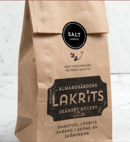 Almaregårdens Salt lakrids