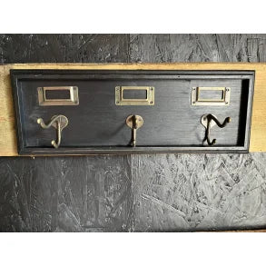 Knagerække m, 3 knager - Kjærs Brugskunst