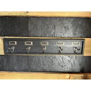 Knagerække m, 5 knager - Kjærs Brugskunst