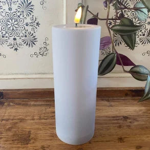 Udendørs Støvet Blå LED Lys - 7,5x20 cm