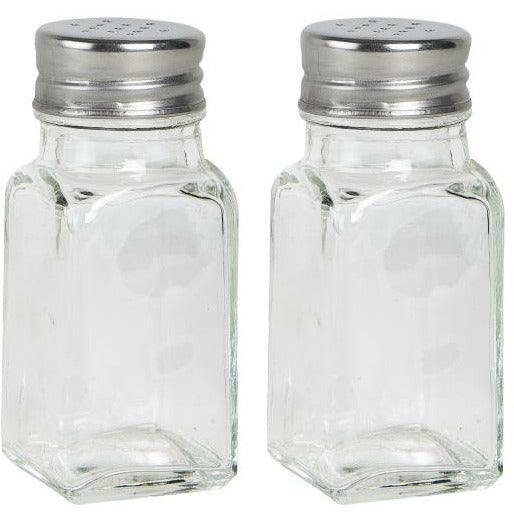 Salt/peberstrøer i glas, 1 stk