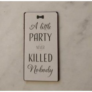 Magnet: A little party killed nobody