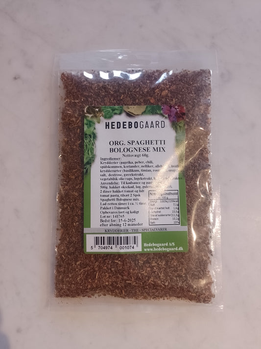 Hedebogaard - Org. spaghetti bolognese mix